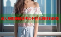 成人短视频精选平台开启无限精彩体验