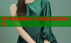 国产高清视频成人专区畅享私密高清体验