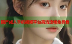 国产成人手机视频平台高清流畅免费看