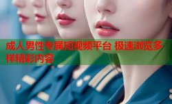 成人男性专属短视频平台 极速浏览多样精彩内容