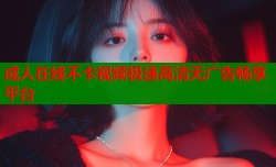 成人在线不卡视频极速高清无广告畅享平台