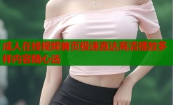 成人在线视频首页极速直达高清播放多样内容随心选