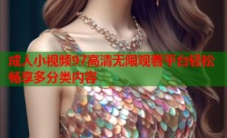 成人小视频97高清无限观看平台轻松畅享多分类内容