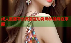 成人直播平台高清互动秀场体验尽在掌握