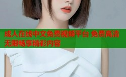 成人在线中文免费视频平台 免费高清无限畅享精彩内容
