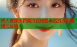 成人视频免费高清在线看丰富资源极速播放体验