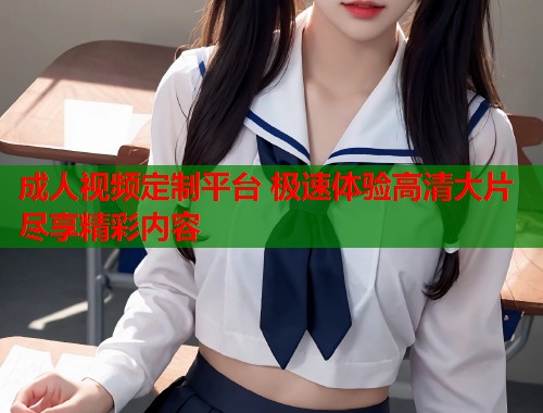 成人视频定制平台 极速体验高清大片尽享精彩内容  第1张